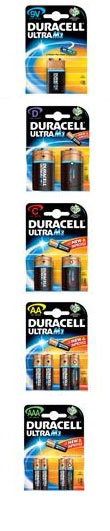 Packing Duracell