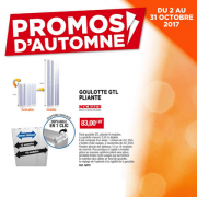 Les promos d'automne