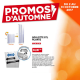 Les promos d'automne